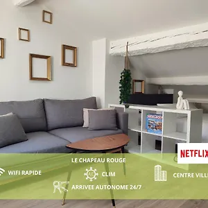 Le Rouge Au Coeur Du Centre Historique Appartement